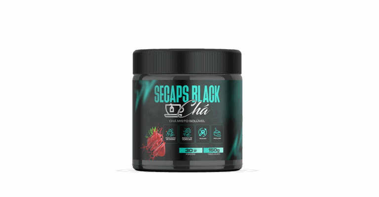 Secaps Black Chá 01 pote